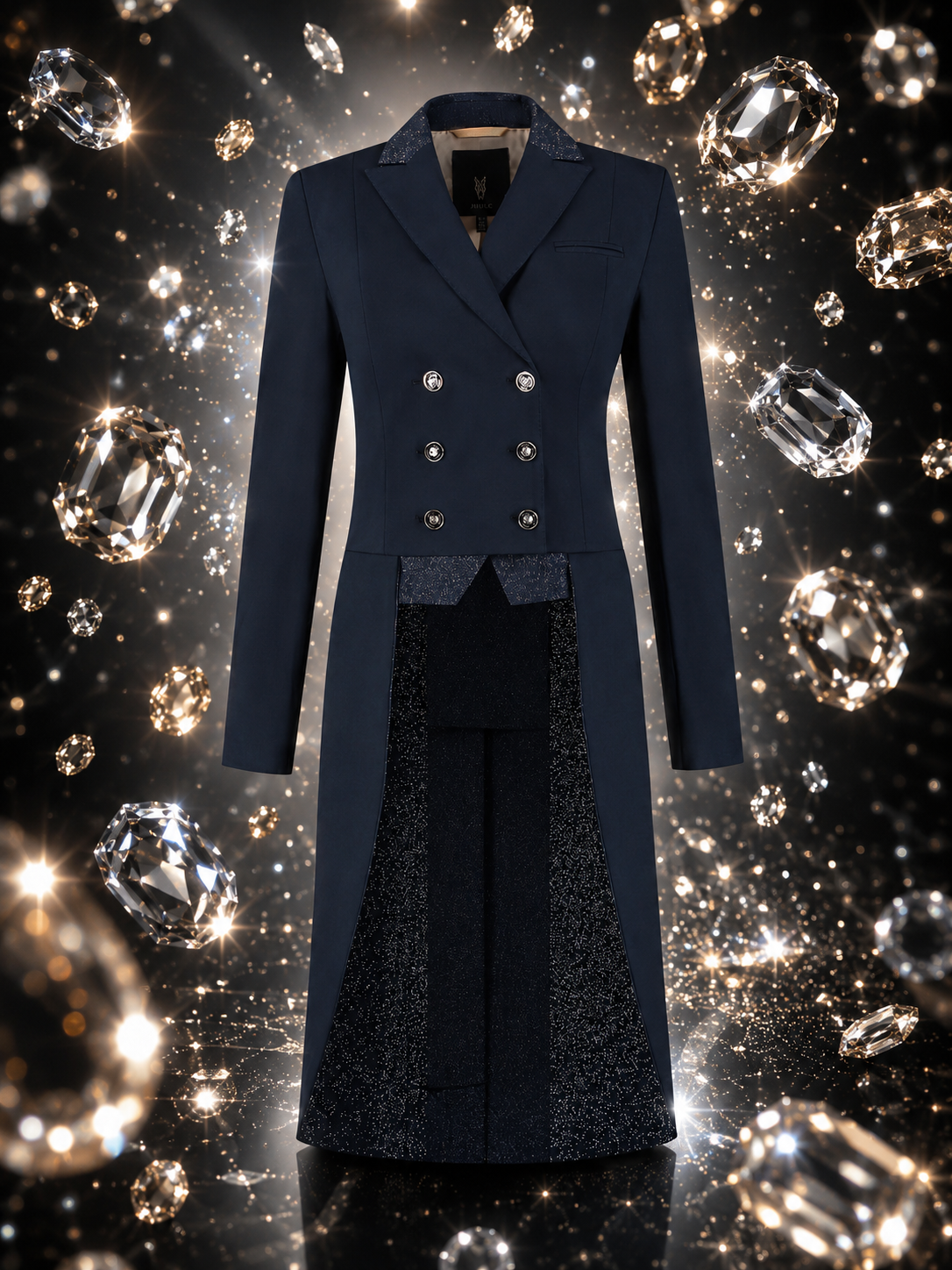 その他 VOLKS - Tailcoat Dress Set SD16 Custom Swarovski Dressage Tailcoat | Perfect Match | JuulC