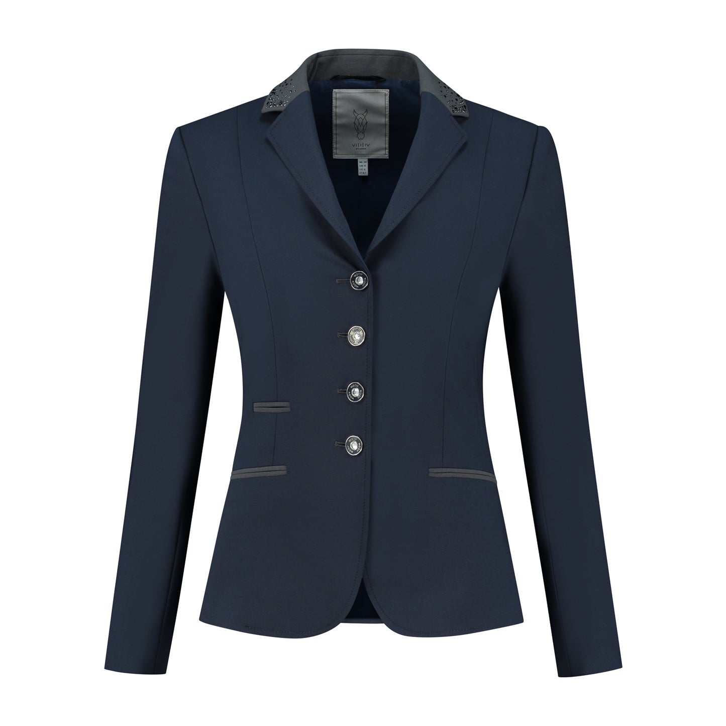 Competition Jacket - Navy Diamond