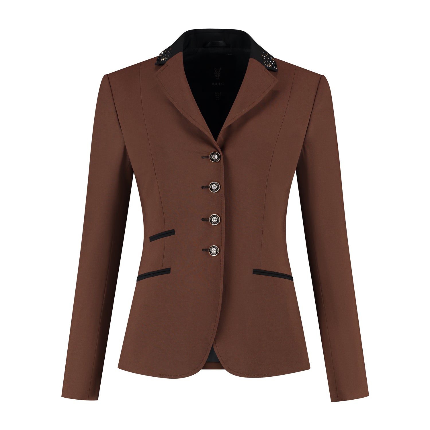 klasica cheval jacket ウール×シルク Show Jacket - Golden Espresso – JuulC