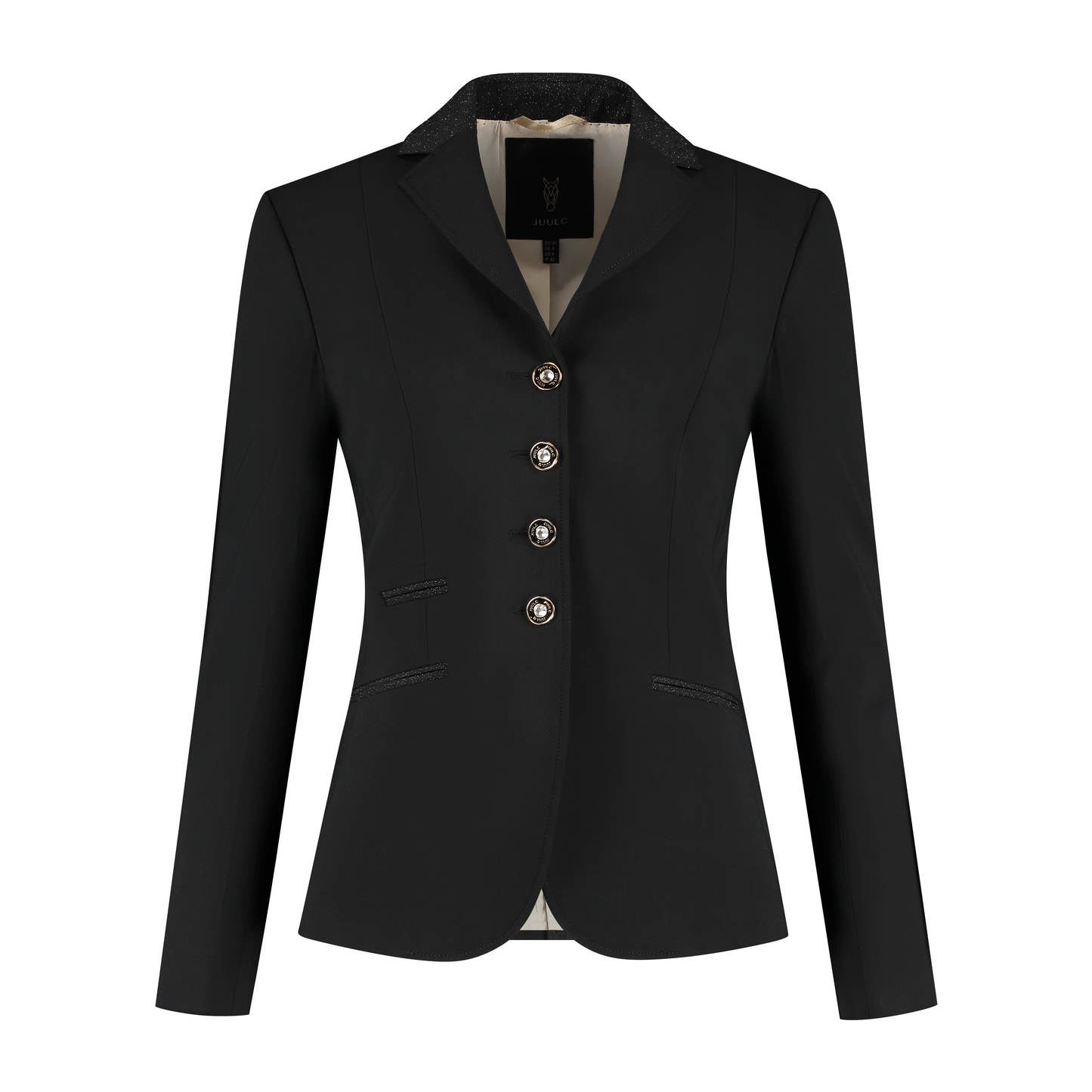 Custom Show Jacket - Black Stardust - Swarovski Edition