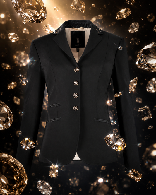 Custom Show Jacket - Black Stardust - Swarovski Edition