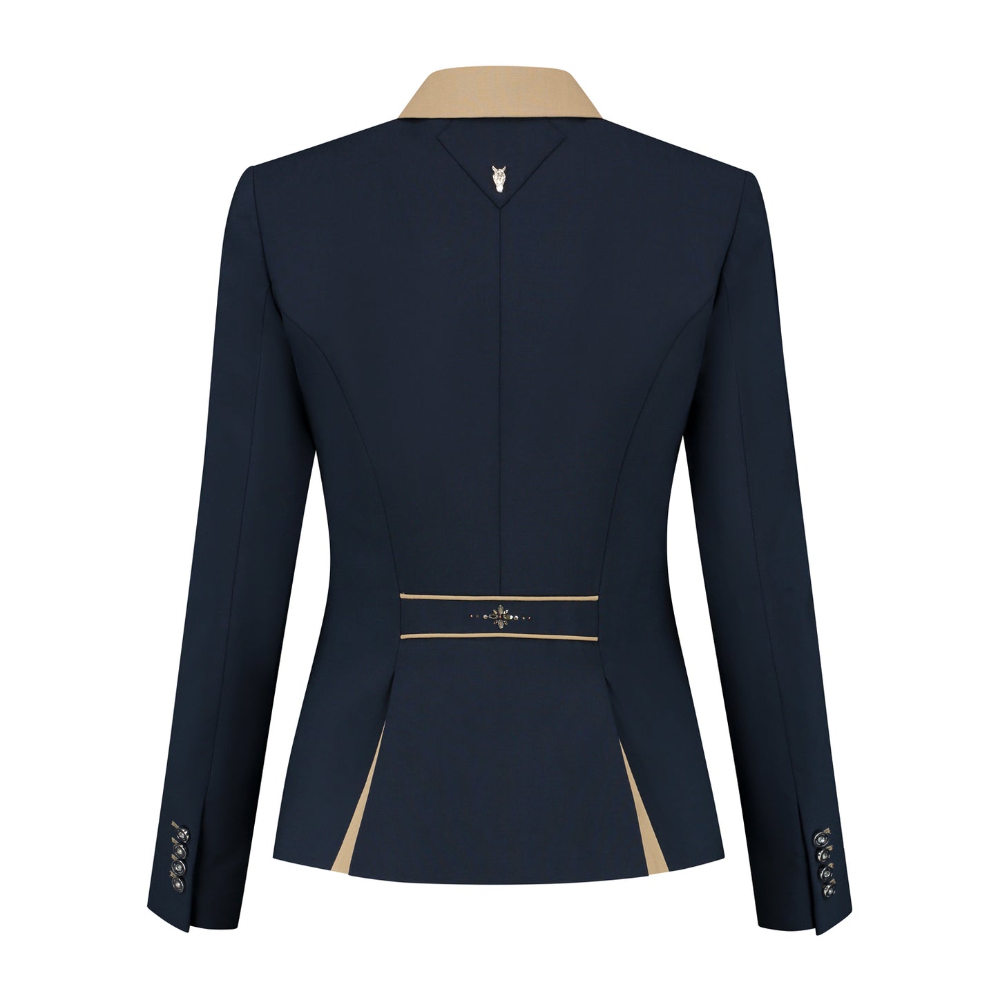 Navy competition jacket - Almond