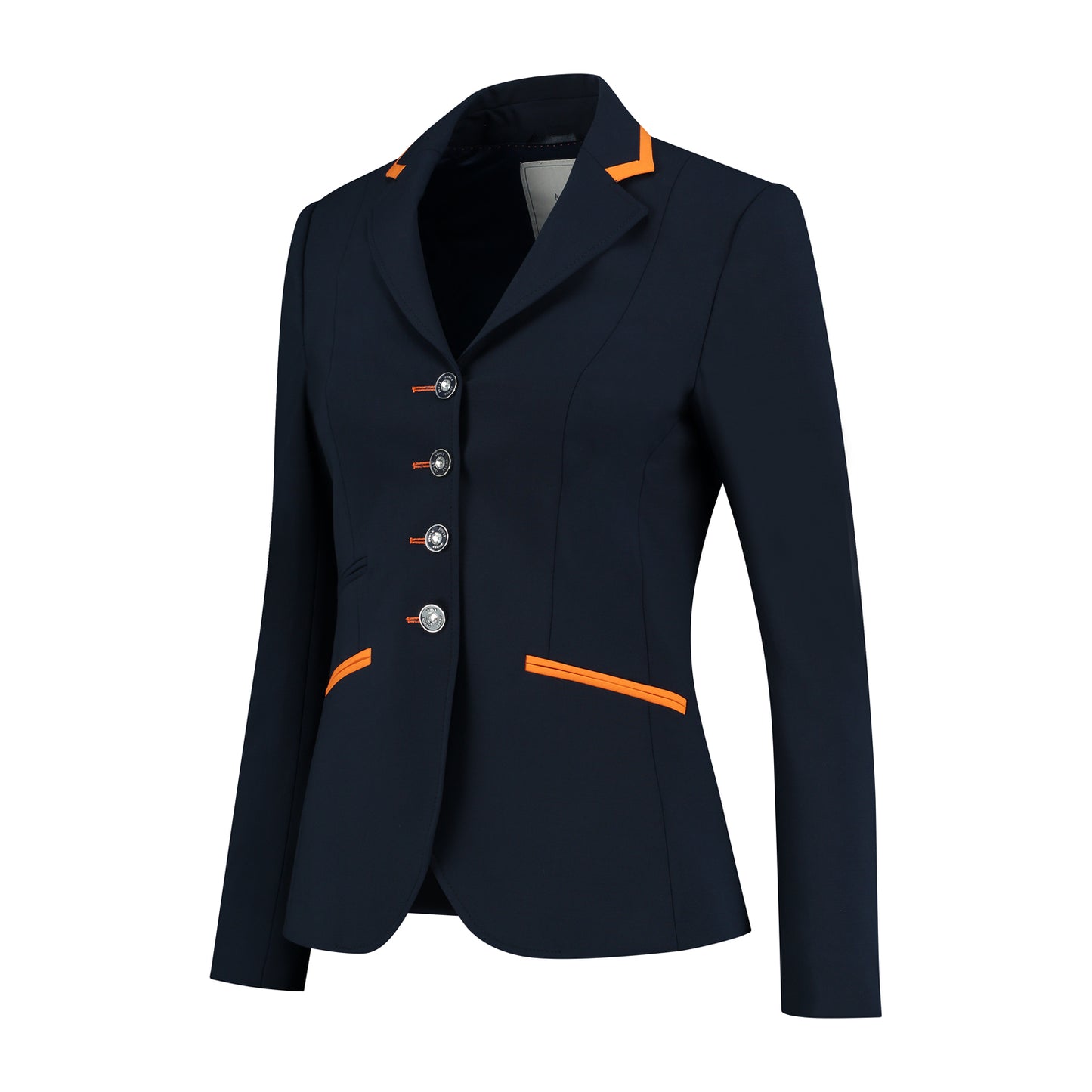 Navy competition jacket - orange piping